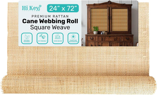Premium Square Rattan Cane Webbing